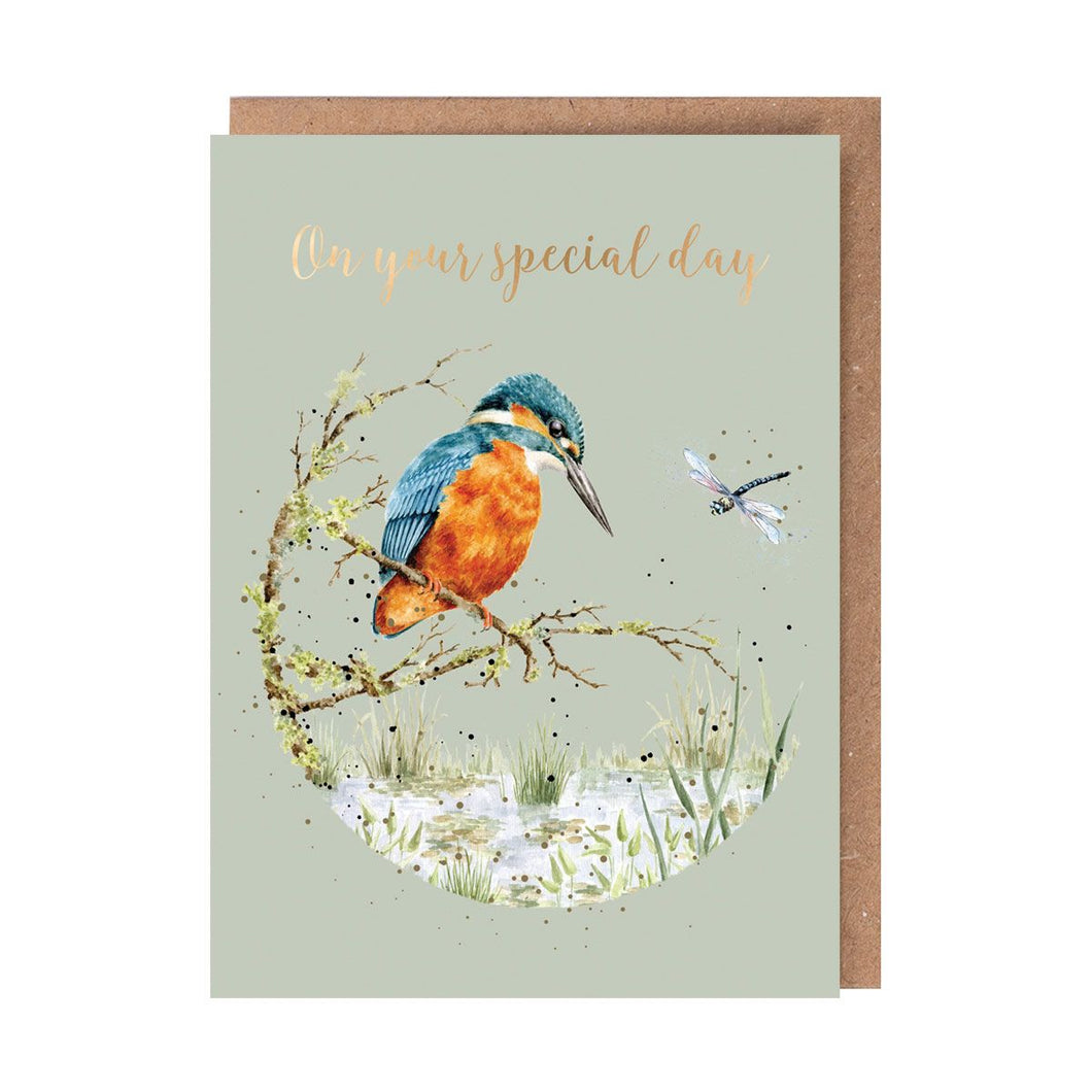 Pond Dipping Birthday Card