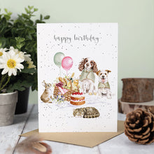Load image into Gallery viewer, Hoppy Picnic Birthday Card
