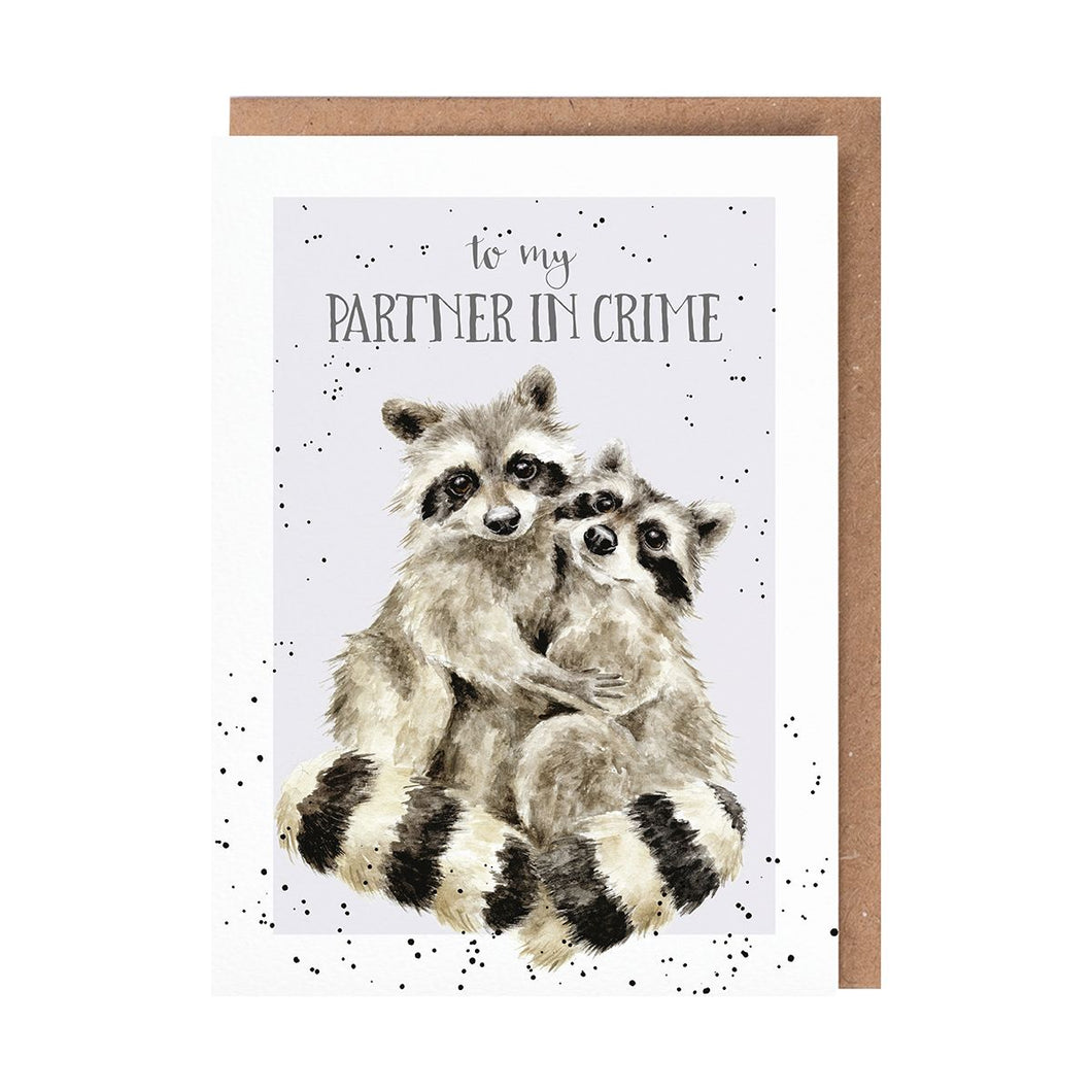 Partners in Crime Birthday Card