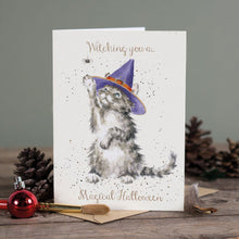 Load image into Gallery viewer, Witches Cat Card

