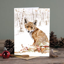 Load image into Gallery viewer, Snowfall Christmas Card
