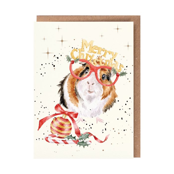 Christmas Guinea Pig Card