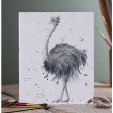 Load image into Gallery viewer, Birdy Ostrich Card
