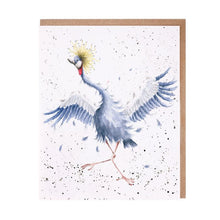 Load image into Gallery viewer, Dancing Queen Crane Card
