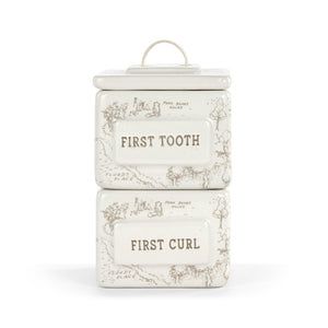 Winnie The Pooh First Tooth and Curl Keepsake Box