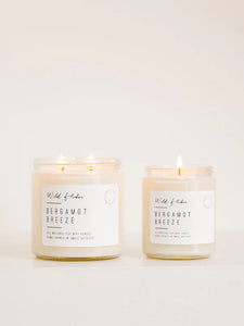 Bergamot Breeze Soy Candle by Wild Flicker