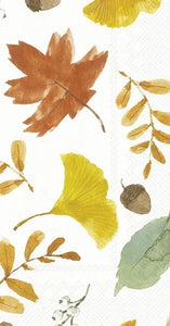 Harvest Leaves Guest Napkin