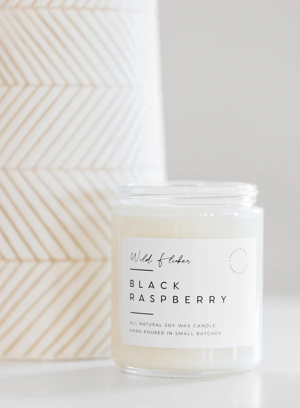 Black Raspberry Soy Candle