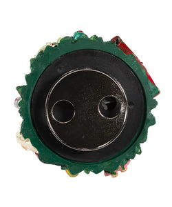 Christmas Tree With Revolving Santa Music Box
