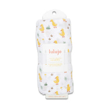 Load image into Gallery viewer, Ducks Cotton Muslin Swaddle Blanket
