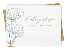 Load image into Gallery viewer, Thinking Of You Floral Sympathy Card
