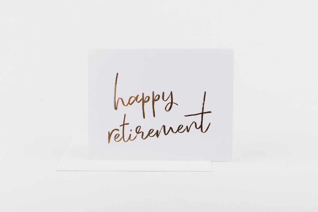 Happy Retirement Card