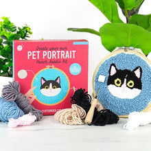 Load image into Gallery viewer, Pet Portraits - Cat Punch Needle
