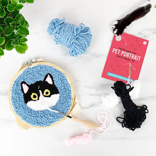 Load image into Gallery viewer, Pet Portraits - Cat Punch Needle
