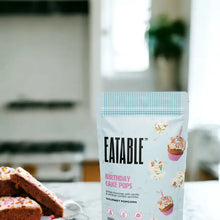 Load image into Gallery viewer, Eatable Birthday Cake Pops - White Chocolate Kettle Corn
