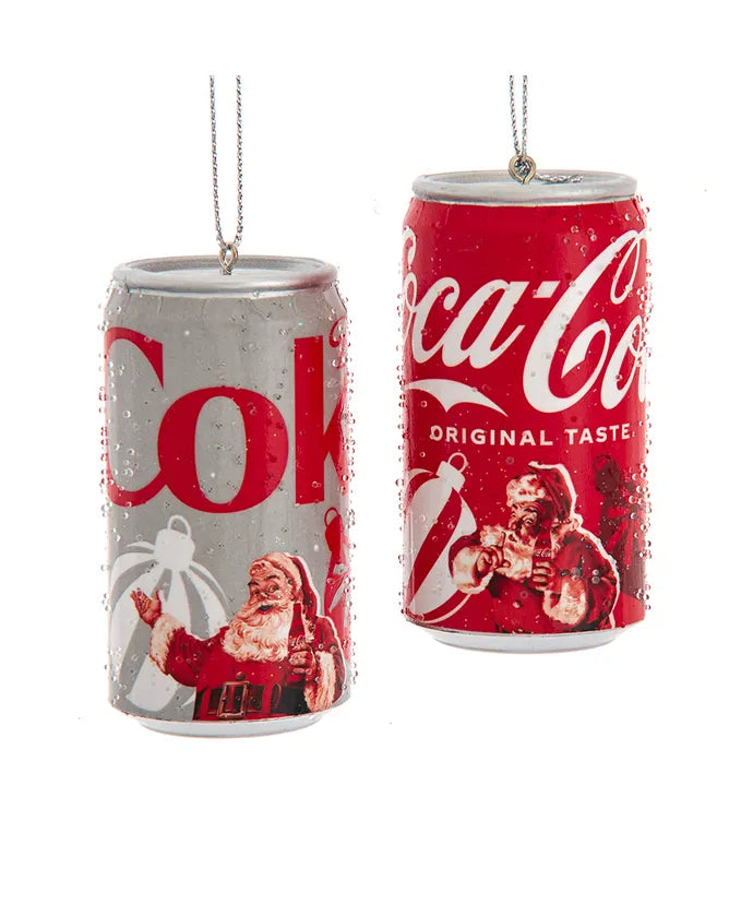 Santa Coca-Cola Ornament