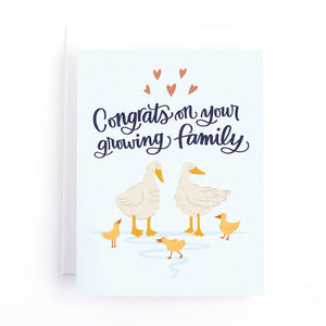 Congrats on Your Growing Family Card