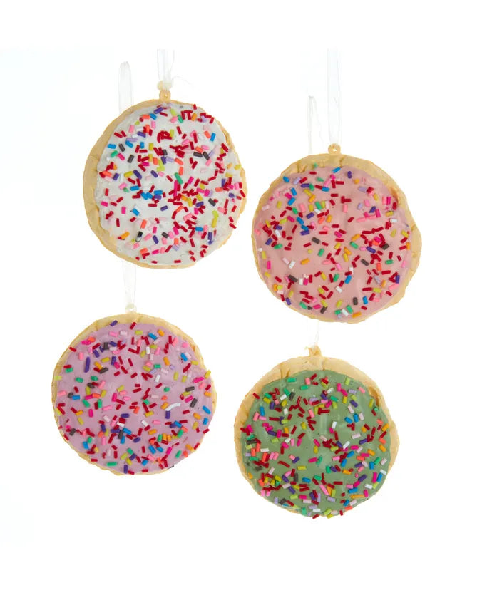 Sugar Cookies Ornaments, 4 Assorted