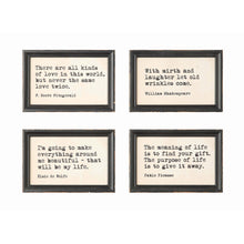 Load image into Gallery viewer, Wood Framed Wall Decor
