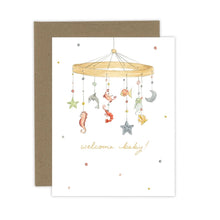 Load image into Gallery viewer, Under the Sea Welcome Baby Card
