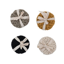 Load image into Gallery viewer, Crochet Coasters, Set 4
