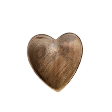 Load image into Gallery viewer, Mango Wood Heart Tray
