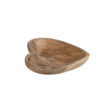 Load image into Gallery viewer, Mango Wood Heart Tray
