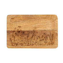 Load image into Gallery viewer, Etched Mango Wood Tray
