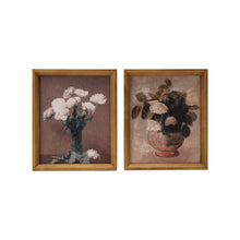Load image into Gallery viewer, Wood Framed Vintage Art
