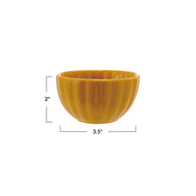 Load image into Gallery viewer, Fluted Bowl, Yellow
