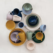 Load image into Gallery viewer, Ribbed Mug, Green
