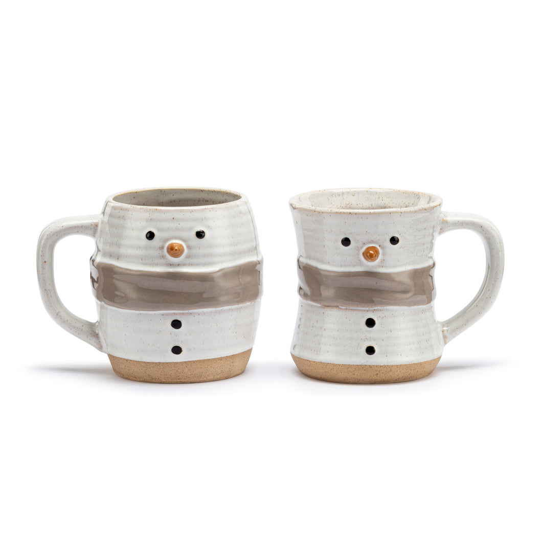Snowmen Cuddle Mugs, 2 Assorted