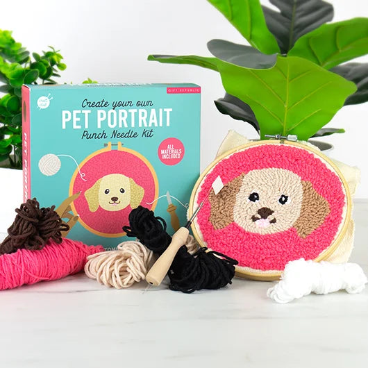 Dog Punch Needle Kit