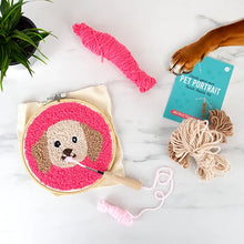 Load image into Gallery viewer, Dog Punch Needle Kit
