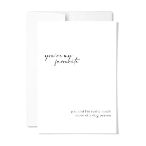 Dog Person Card