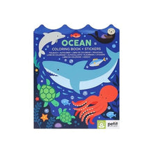Load image into Gallery viewer, Ocean Colouring Book + Stickers
