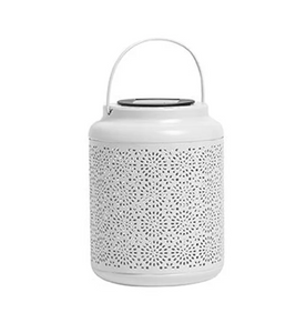 Sunburst Solar LED Lantern White, Small