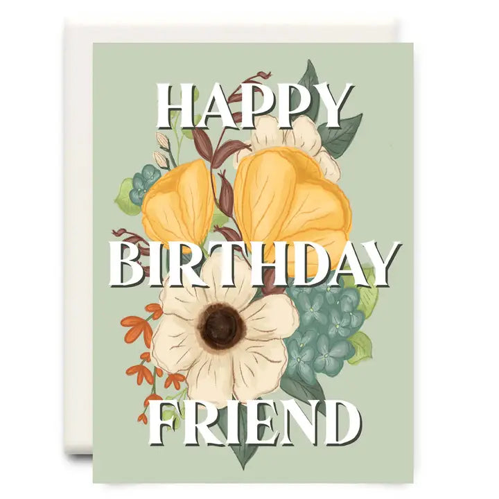 Happy Birthday Friend Card