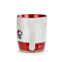 Load image into Gallery viewer, Winnie-the-Pooh Happy Bouncy Holiday Mug - 14oz
