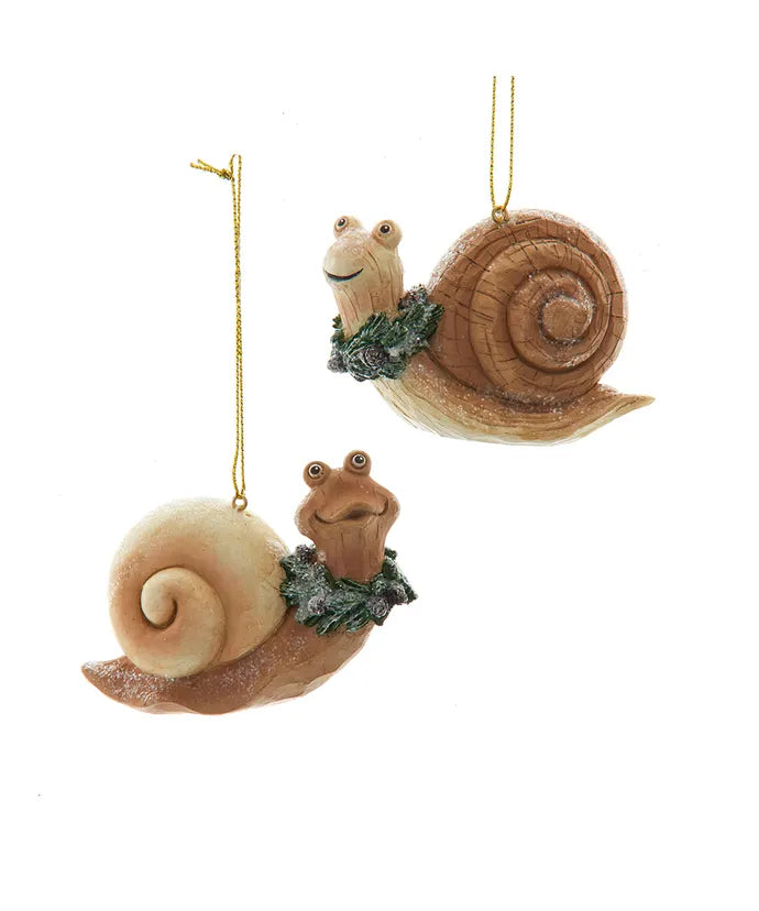 Nature Snail Ornaments,