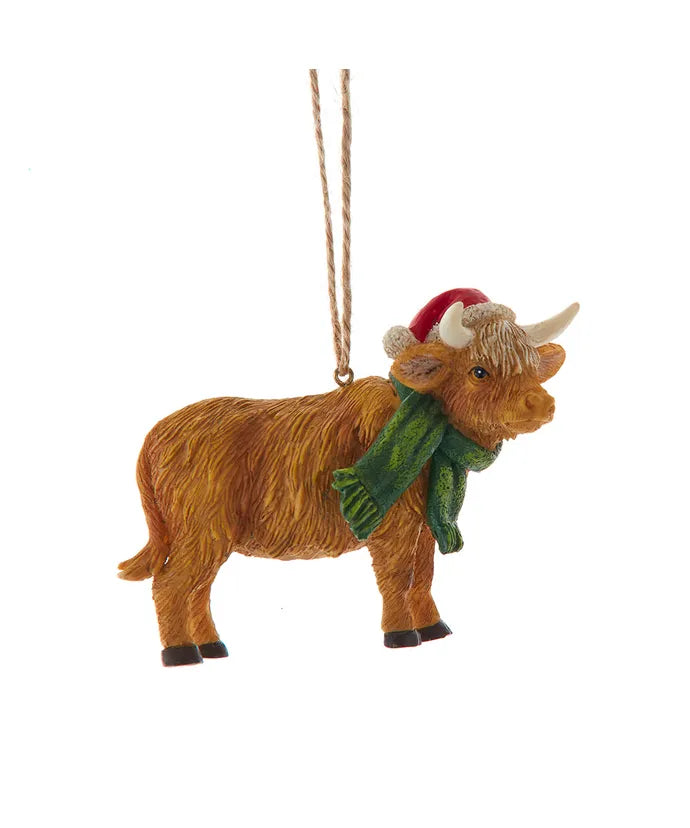 Highland Cow Ornament