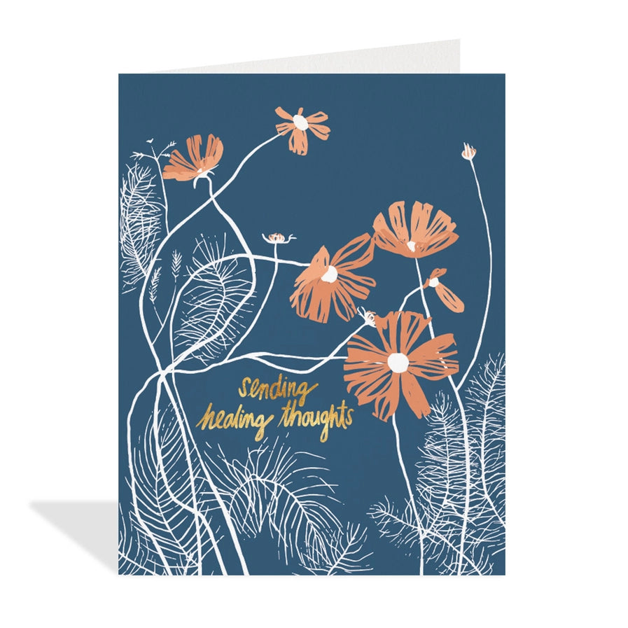 Healing Thoughts Sympathy Card