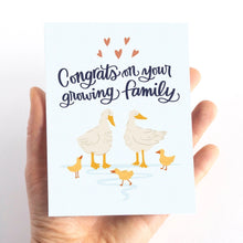 Load image into Gallery viewer, Congrats on Your Growing Family Card

