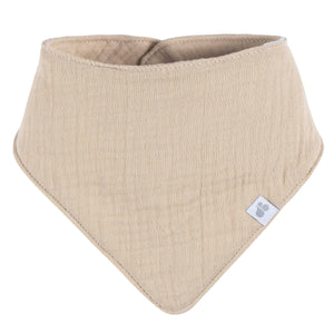 Muslin Bandana Bibs, Blue 4 Pack