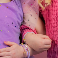 Load image into Gallery viewer, MINI Morse Code Bracelet | FRIEND, Lavender Quartz
