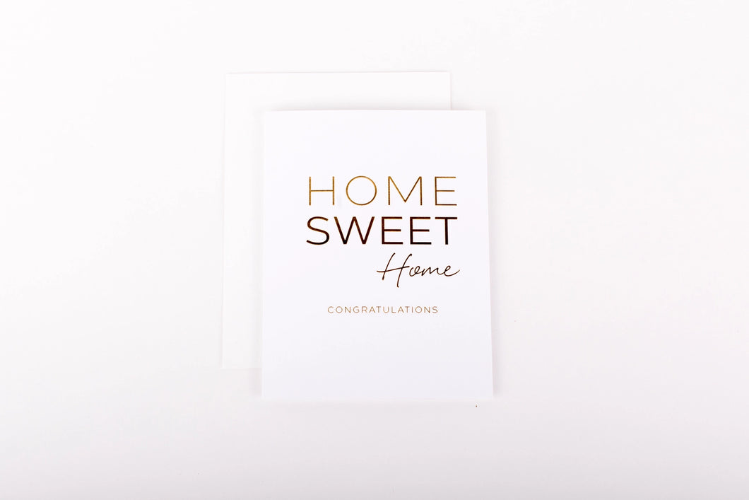 Home Sweet Home Card