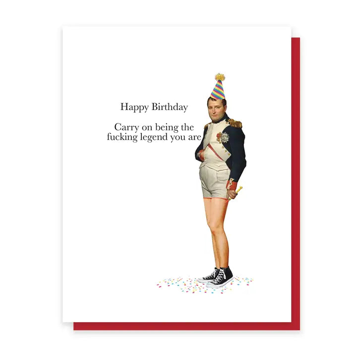 Fucking Legend Birthday Card