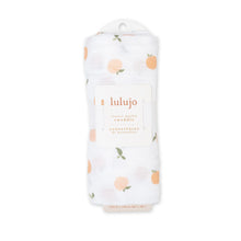 Load image into Gallery viewer, Lulujo Peaches Swaddle Blanket
