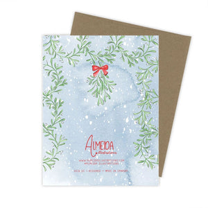 Winter Skates Holiday Card