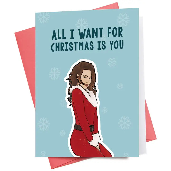 Mariah Carey Christmas Card
